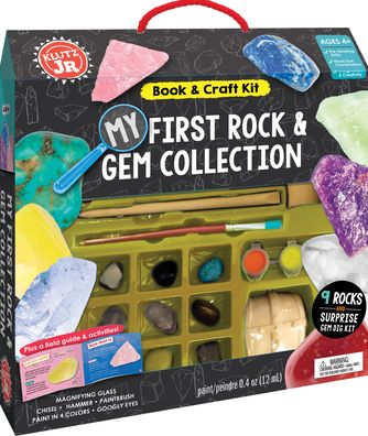 Klutz Jr. My First Rock and Gem Collection -  - Boeken - Klutz - 9781338643930 - 4 augustus 2020