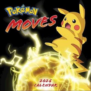 Cover for Pokemon · Pokemon Moves 2026 Wall Calendar (Calendar) (2025)