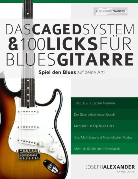 Cover for Joseph Alexander · Das CAGED System und 100 Licks f r Blues-Gitarre (Paperback Bog) (2014)
