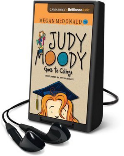 Cover for Megan McDonald · Judy Moody Goes to College Library Edition (MISC) (2016)