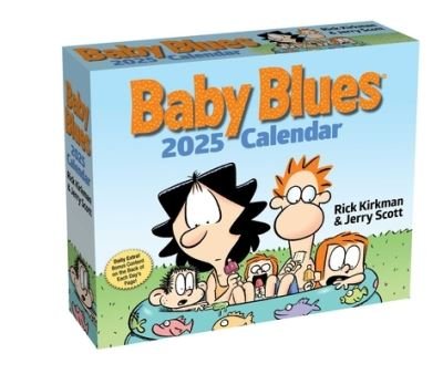 Baby Blues 2025 Day-to-Day Calendar - Jerry Scott - Produtos - Andrews McMeel Publishing - 9781524888930 - 13 de agosto de 2024