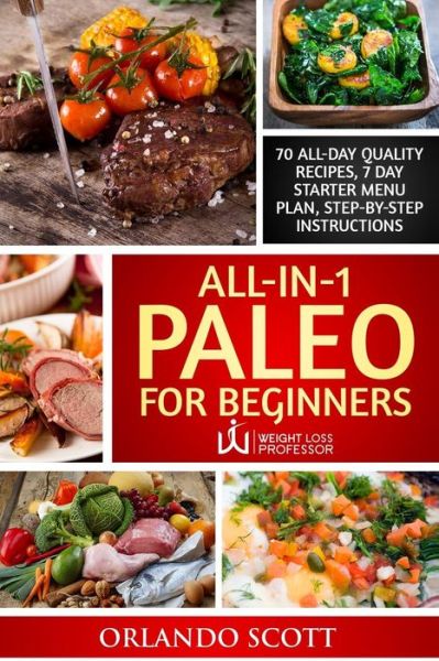 Cover for W L Professor · All In 1 Paleo For Beginners (Paperback Book) (2016)