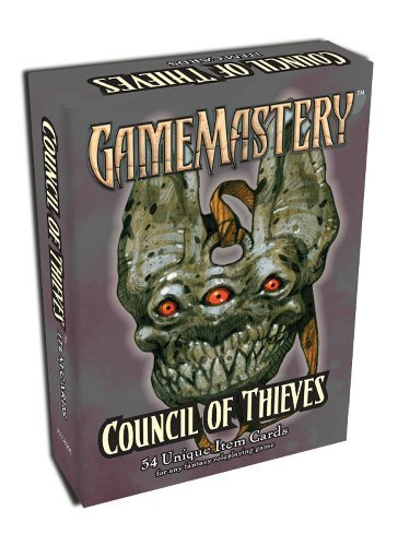 GameMastery Item Cards: Council of Thieves - Christophe Swal - Jogo de tabuleiro - Paizo Publishing, LLC - 9781601251930 - 20 de outubro de 2009