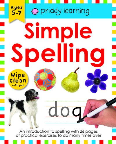 Cover for Priddy Books · Simple Spelling - Wipe Clean Workbooks (Spiralbok) (2019)
