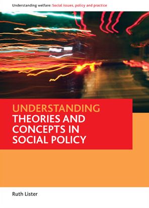Cover for Lister, Ruth (Loughborough University and House of Lords) · Understanding theories and concepts in social policy - Understanding Welfare: Social Issues, Policy and Practice (Paperback Book) (2010)