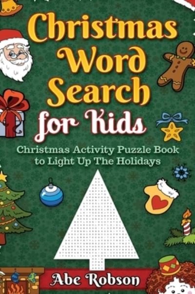 Cover for Abe Robson · Christmas Word Search for Kids (Gebundenes Buch) (2020)