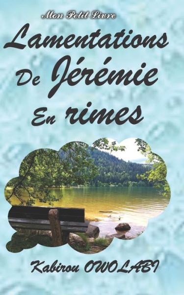 Cover for Kabirou Owolabi · Lamentations de Jeremie en rimes (Paperback Book) (2020)