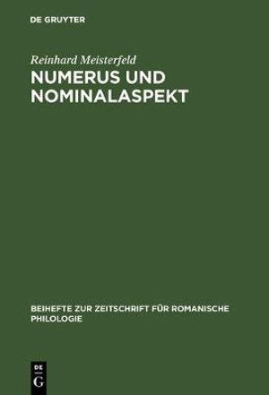 Cover for Reinhard Meisterfeld · Numerus und Nominalaspekt (Bok) (1998)