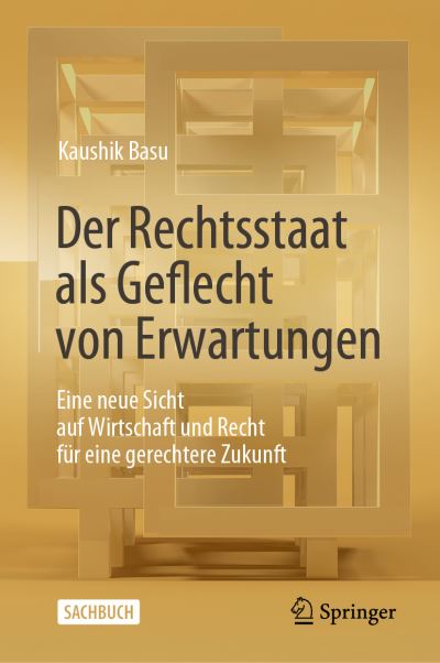 Cover for Kaushik Basu · Rechtsstaat Als Geflecht Von Erwartungen (Book) (2023)