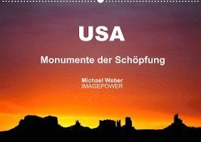 Cover for Michael Weber · USA - Monumente der Schöpfung (Wandkalender 2022 DIN A2 quer) (Calendar) (2021)