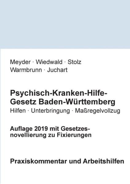 Cover for Meyder · Psychisch-Kranken-Hilfe-Gesetz B (Bok) (2023)