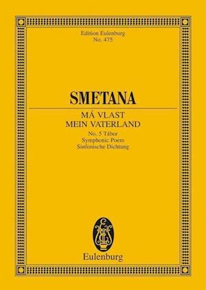 Cover for Bed?ich Smetana · Ma Vlast No. 5 &quot;Tabor&quot; (Taschenbuch) (1994)