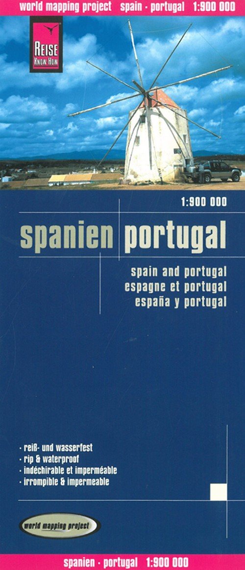 Cover for Reise Know-How · Spain and Portugal, World Mapping Project (Bog) (2017)