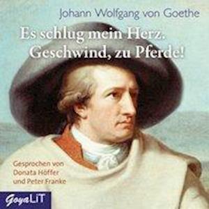 Cover for Goethe · Goethe:es Schlug Mein Herz,cd (CD)