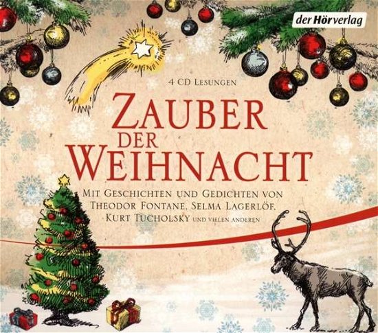 Cover for Busch, Wilhelm; Fontane, Theodor; Lagerlöf, Selma; Ringelnatz, Joachim; Tucholsky, Kurt · CD Zauber der Weihnacht (CD)