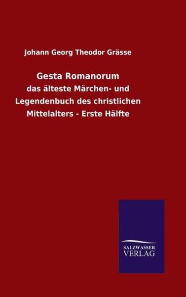 Cover for Grässe · Gesta Romanorum (Book) (2016)