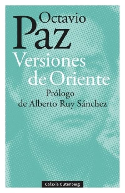 Cover for Octavio Paz · Versiones de Oriente (Paperback Book) (2022)