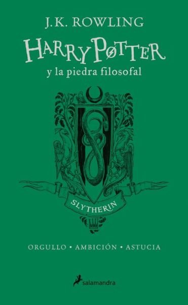 Cover for J.k. Rowling · Harry Potter y la piedra filosofal (20 Aniv. Slytherin) / Harry Potter and the S orcerer's Stone (Slytherin) - HARRY POTTER (Hardcover bog) (2018)