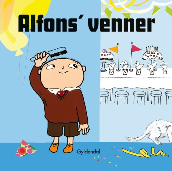 Cover for Gunilla Bergström · Alfons Åberg: Alfons' venner (Cardboard Book) [1.º edición] (2023)