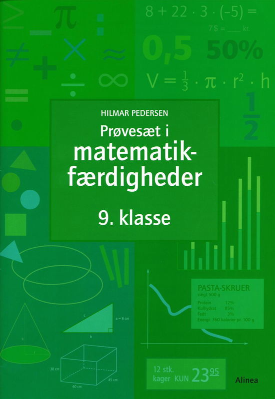 Cover for Hilmar Pedersen · Prøvesæt i matematikfærdigheder, 9.kl. (Sewn Spine Book) [19e uitgave] (2016)