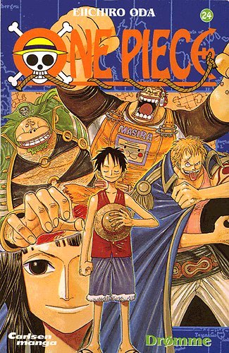 Cover for Eiichiro Oda · One Piece.¤Carlsen manga., 24: One Piece 24 - Drømme (Innbunden bok) [1. utgave] (2005)
