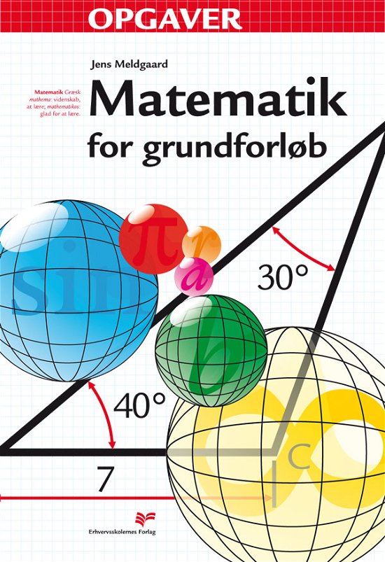 Cover for Jens Meldgaard · Matematik for Grundforløb (Opgaver) (Sewn Spine Book) (2011)