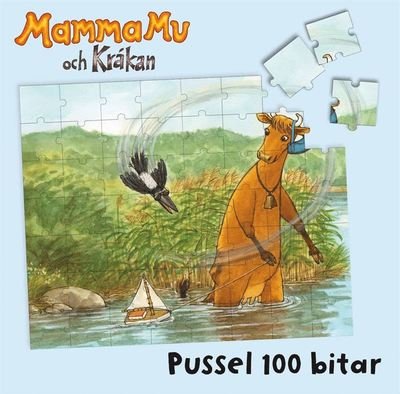 Mamma Mu och Kråkan pussel 100 bitar i box - Jujja Wieslander - Brætspil - Rabén & Sjögren - 9789129713930 - 26. juni 2018