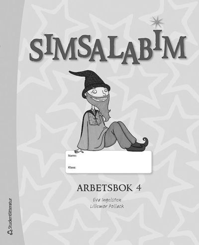 Simsalabim 4 - arbetsbok 10-pack - Lillemor Pollack Eva Ingelsten - Kirjat - Studentlitteratur AB - 9789144068930 - perjantai 10. elokuuta 2012