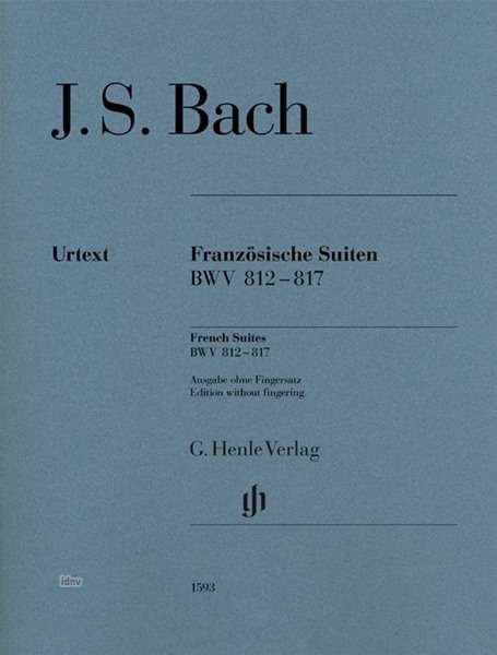 Cover for Bach · Französische Suiten BWV 812-817 (Book) (2018)