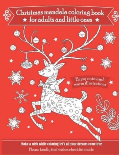 Cover for Ur Coloring · Christmas Mandala coloring book for adults and little ones (Taschenbuch) (2020)