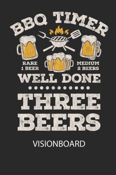 Cover for Divory Notizbuch · BBQ TIMER WELL DONE THREE BEERS - Visionboard (Pocketbok) (2020)