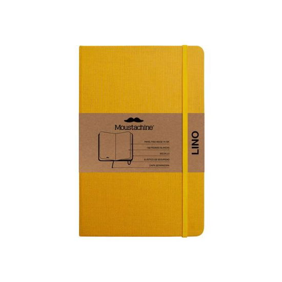 Cover for Moustachine · Moustachine Classic Linen Pocket SunFlower Yellow Blank Flex (Book) (2024)