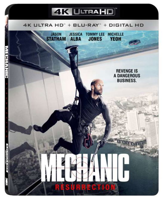 Cover for Mechanic Resurrection (4K UHD Blu-ray) (2016)