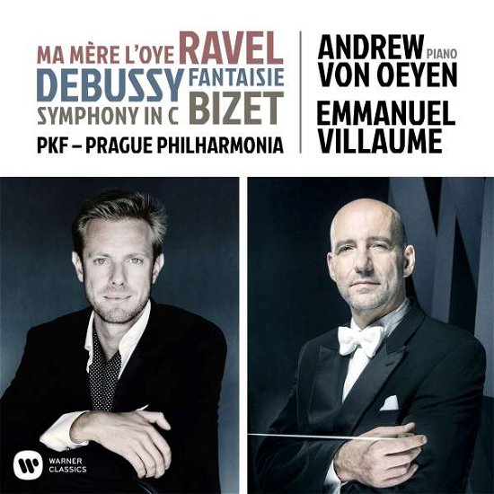 Cover for Andrew Von Oeyen / Prague Philharmonia / Emmanuel Villaume · Ravel. Debussy. Bizet (CD) (2018)