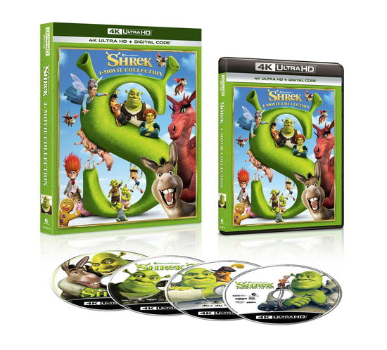 Cover for Shrek 4-movie Collection (4K Ultra HD) (2024)