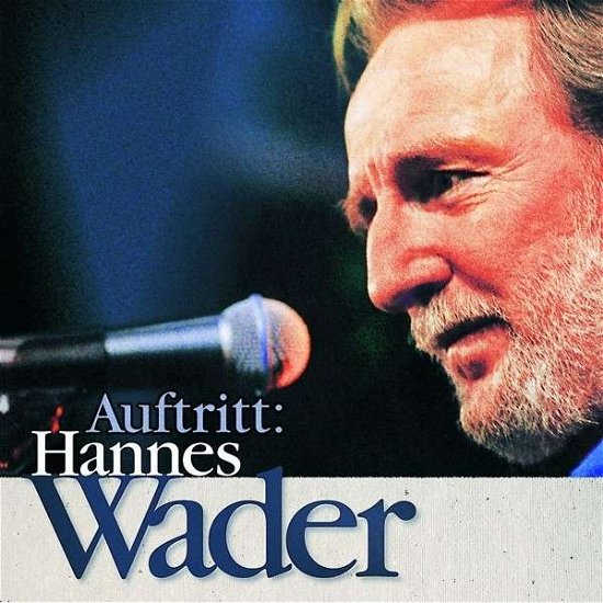 Cover for Hannes Wader · Auftritt (CD) (2014)