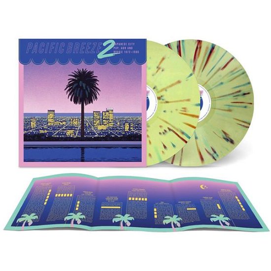 Cover for Pacific Breeze 2: 1972-1986 (LP) [Sunny Seaside Splatter edition] (2023)