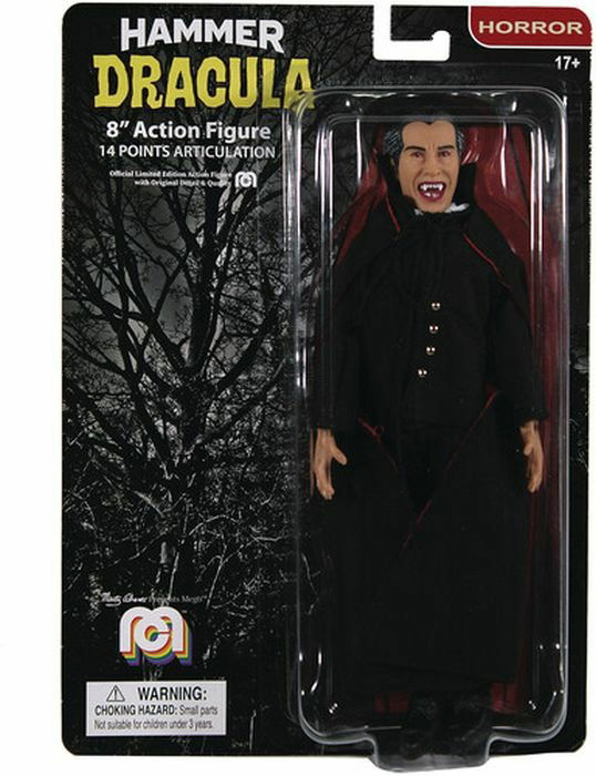 Mego Horror Hammer Dracula 8in af - Mego - Merchandise -  - 0850003511931 - September 29, 2021