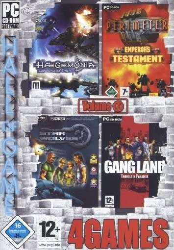 4games Vol 11 - Haegemonia - Perimeter - Starwolves - Gang Land - Pc - Spel - FIP PUBLISHING - 3700046243931 - 