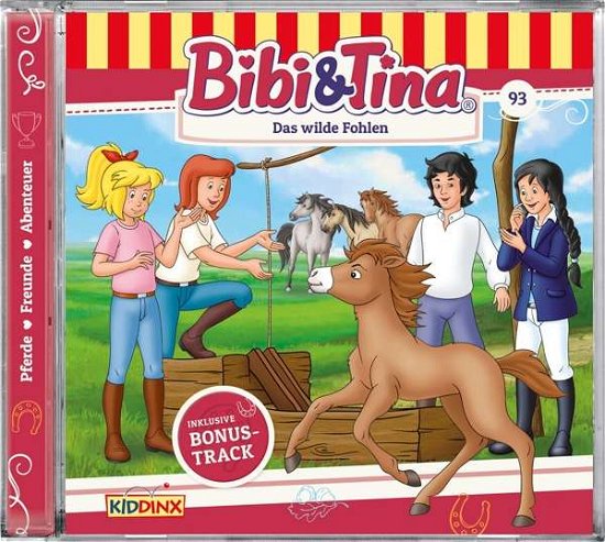 Cover for Bibi &amp; Tina · Folge 93:das Wilde Fohlen (CD) (2019)