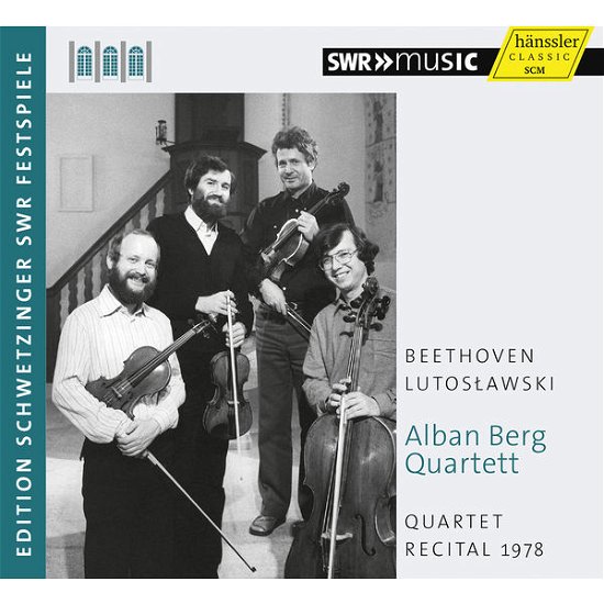 Lutoslawskibeethovenquartet Recital - Alban Berg Quartett - Musikk - HANSSLER CD - 4010276025931 - 28. april 2014