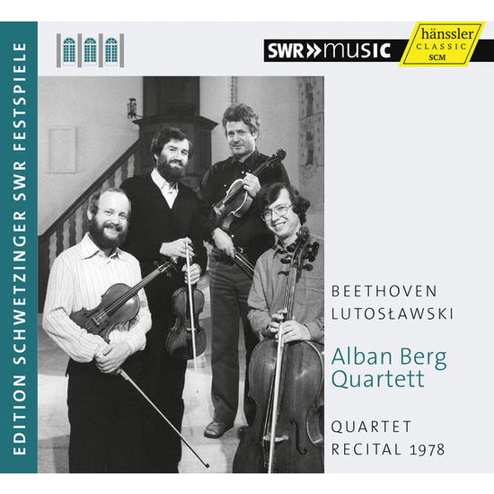 Lutoslawskibeethovenquartet Recital - Alban Berg Quartett - Musique - HANSSLER CD - 4010276025931 - 28 avril 2014