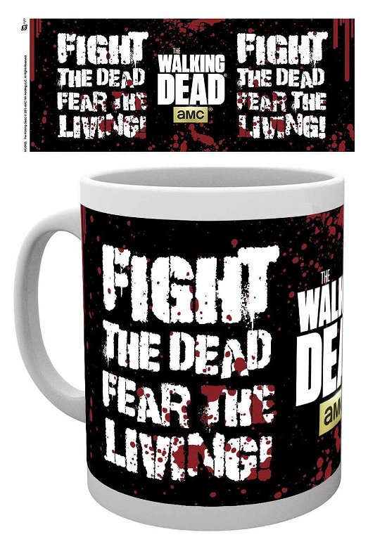 Walking Dead-mug Boxed-fight the Dead - Walking Dead - Fanituote - Gb Eye - 5028486341931 - sunnuntai 31. heinäkuuta 2016