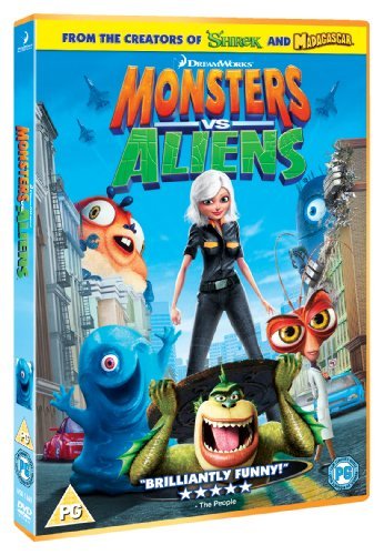 Cover for Monsters vs Aliens (DVD) (2009)