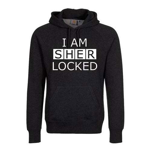 Sherlock Unisex Pullover Hoodie: I am Sherlocked - Sherlock - Merchandise -  - 5052473041931 - 