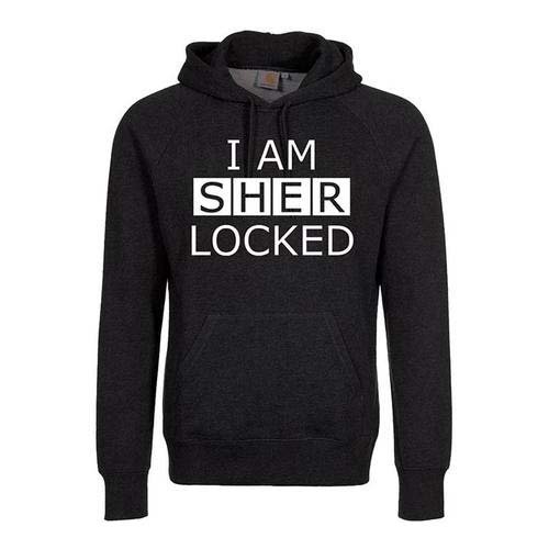 Cover for Sherlock · Sherlock Unisex Pullover Hoodie: I am Sherlocked (Hoodie) [size M] [Black - Unisex edition]