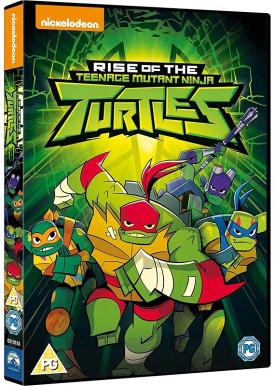 Cover for Rise of Teenage Mutant Ninja Turtles · Rise Of The Teenage Mutant Ninja Turtles (Self-Titled) (DVD) (2019)