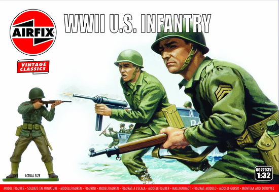 Cover for Airfix · Airfix - 1/32 Wwii U.s. Infantry (8/21) * (Toys)