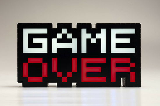 Game Over Light - Paladone - Mercancía - Paladone - 5055964724931 - 22 de febrero de 2023