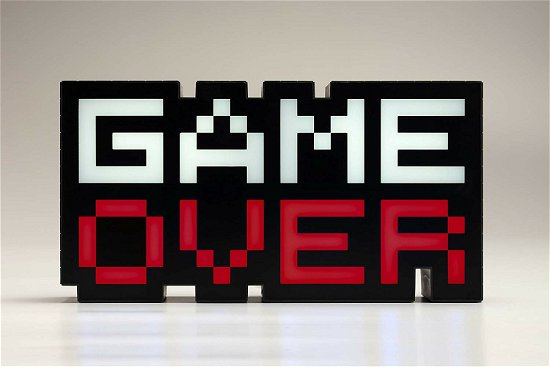 Game Over Light - Paladone - Produtos - Paladone - 5055964724931 - 22 de fevereiro de 2023